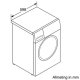 Siemens WM14W461NL lavatrice Caricamento frontale 8 kg 1400 Giri/min Bianco 5
