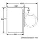 Bosch WAW28570EE lavatrice Caricamento frontale 9 kg 1400 Giri/min Bianco 4