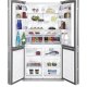 Beko GNE114632X frigorifero side-by-side Libera installazione Acciaio inossidabile 3