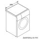 Bosch Avantixx WVG30441EU lavasciuga Libera installazione Caricamento frontale Bianco 5