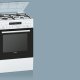 Siemens HU243210E cucina Elettrico Gas Bianco A 3