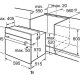 Siemens HB64AB251F forno 57 L 3580 W A-10% Nero, Bianco 7