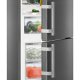 Liebherr CNPbs 3758 Premium NoFrost frigorifero con congelatore Libera installazione 271 L Nero 3