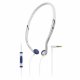 Sennheiser PX 685i SPORTS Auricolare Cablato A Padiglione Argento, Bianco 3