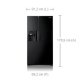 Samsung RSH7PNBP frigorifero side-by-side Libera installazione Nero 6