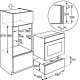 AEG VS92903M cassetti e armadi riscaldati 1100 W Stainless steel 3