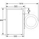 Siemens WM12T468ES lavatrice Caricamento frontale 8 kg 1200 Giri/min Bianco 6