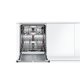 Bosch Serie 8 SMU88TS00D lavastoviglie Sottopiano 14 coperti 3