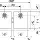Franke Sirius SID 620 Lavello montato su piano Rettangolare 3