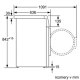 Siemens WT47W540BY asciugatrice Libera installazione Caricamento frontale 9 kg A++ Bianco 7