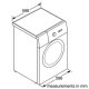 Siemens WM10K210ME lavatrice Caricamento frontale 8 kg 1000 Giri/min Bianco 5