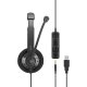 EPOS | SENNHEISER IMPACT SC 75 USB MS Auricolare Cablato A Padiglione Musica e Chiamate USB tipo A Nero 13