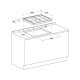 Hotpoint Ariston PKL 642 IX/HA Acciaio inox Da incasso Gas 4 Fornello(i) 3