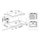 Hotpoint Ariston Piano cottura a gas Hotpoint PCN 642 /HA(BK) 3