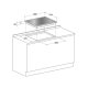 Hotpoint TQG 641 HA(ICE) Grigio Da incasso Gas 4 Fornello(i) 3