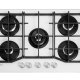 Hotpoint TQG 751 W/HA(WH) Bianco Da incasso Gas 5 Fornello(i) 3