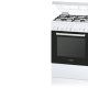 Bosch Serie 2 HGD725120N cucina Elettrico Gas Nero, Bianco A 4