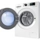 Samsung WD91J6400AW lavasciuga Libera installazione Caricamento frontale Bianco 8