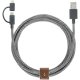 Native Union BELT-UL-ZEB cavo USB 2 m USB A Micro-USB B/Lightning Nero, Bianco 5