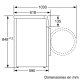 Siemens iQ500 WM14T490ES lavatrice Caricamento frontale 9 kg 1379 Giri/min Bianco 3