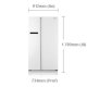 Samsung RSA1STWP frigorifero side-by-side 3