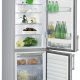Whirlpool WBE3625 NF TS frigorifero con congelatore Libera installazione 349 L Acciaio inossidabile 3