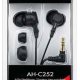 Denon AH-C 252 black Cuffie Cablato Nero 4