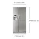 Samsung RSH7ZNRS frigorifero side-by-side Libera installazione 519 L Acciaio inossidabile 6