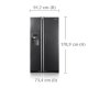 Samsung RSH5ZEMH frigorifero side-by-side Libera installazione Argento 6