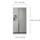 Samsung RSH5UTPN frigorifero side-by-side Libera installazione 524 L Platino 4