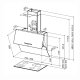 FABER S.p.A. MIRROR ART BRS X/V A80 LOGIC Cappa aspirante a parete Stainless steel, Bianco 860 m³/h 3