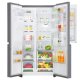 LG GSJ760PZXZ frigorifero side-by-side Libera installazione 601 L Acciaio inossidabile 10