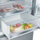 Bosch Serie 4 KGE366L4P frigorifero con congelatore Libera installazione 302 L Acciaio inossidabile 6