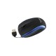 Vultech MN-01B mouse Viaggio Ambidestro USB tipo A Ottico 1200 DPI 3