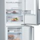 Bosch Serie 4 KGE36EI4P frigorifero con congelatore Libera installazione 302 L Acciaio inossidabile 7