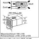 Bosch DHU522P cappa aspirante Semintegrato (semincassato) Bianco 180 m³/h 6