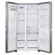 LG GSL461ICEZ frigorifero side-by-side Libera installazione 601 L F Grigio, Acciaio inossidabile 3
