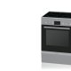 Bosch Serie 4 HCA743250E cucina Elettrico Ceramica Nero, Acciaio inossidabile, Bianco A 4