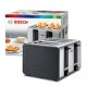 Bosch TAT7S45 tostapane 4 fetta/e 1800 W Nero, Acciaio inox 7