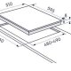 Electrolux KGS6436XX piano cottura Acciaio inox Da incasso Gas 4 Fornello(i) 4