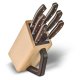 Victorinox Grand Maître Ceppo per coltelli con fessure Faggio Palissandro, Legno 3