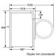 Siemens WM10K200TR lavatrice Caricamento frontale 7 kg 1000 Giri/min Bianco 5