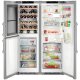 Liebherr SBSes 8486 PremiumPlus frigorifero side-by-side Libera installazione 645 L Stainless steel 3
