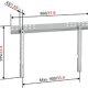 Vogel's VFW 065 - LCD/Plasma wall support Argento 4