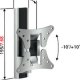 Vogel's VFW 226 - LCD/TFT wall support Argento 4
