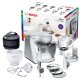 Bosch MUM5824C robot da cucina 1000 W 3,9 L Argento, Bianco 6