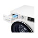 LG V4WD850 lavasciuga Libera installazione Caricamento frontale Bianco E 6