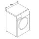 Bosch Serie 6 WAT28749IT lavatrice Caricamento frontale 9 kg 1400 Giri/min Bianco 7