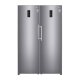 LG GF5237PZJZ1 congelatore Congelatore verticale Libera installazione 313 L F Metallico 12