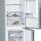 Bosch Serie 4 KGE392L4A frigorifero con congelatore Libera installazione 337 L Cromo, Acciaio inossidabile 4